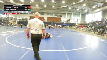 197 lbs Champ. Round 1 - Carson Licastri, Oneonta State vs Aaron Johnson, Alfred State