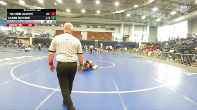 197 lbs Champ. Round 1 - Carson Licastri, Oneonta State vs Aaron Johnson, Alfred State