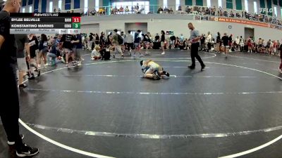 76 lbs Finals (8 Team) - Harley Charrion, BHWC | Florida Supreme YG vs John Petrovich, Team Barracuda