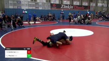 126 lbs Quarterfinal - Victor-Alexander Gutierrez, Central Catholic vs Leo Macias, Kingsburg