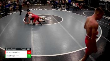 139 lbs Champ. Round 2 - Cole Stroupe, Beaver County Christian School vs Sebastian Buchanan, Girard Hs