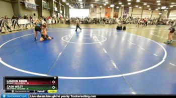 120 lbs Rd# 6- 9:00am Saturday Final Pool - Landon Sidun, Dynasty Death Row vs Cash Wiley, Oklahoma Outlaws