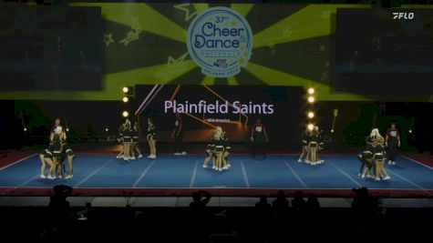 Mid-America - Plainfield Saints [2024 Chicagoland Pop Warner Show CHeer 2 Jr. Varsity Large Monday] 2024 Pop Warner National Cheer & Dance Championship