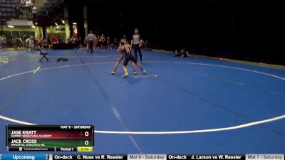 80 lbs Cons. Semi - Jase Kratt, Summit Wrestling Academy vs Jace Cross, Immortal Athletics WC