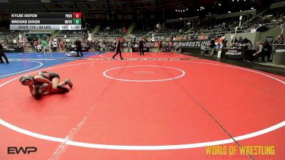 98 lbs 3rd Place - Kylee Ooton, Prodigy Elite Wrestling vs Brooke Dixon, Mayo Quanchi Judo And Wrestling