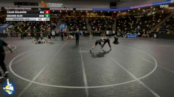 215 lbs Champ. Round 1 - Caleb Walshire, Wilmot Union vs Delvine Blidi, Waukee Northwest