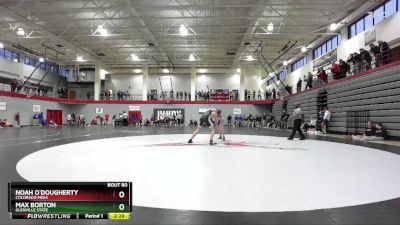 184 lbs Champ. Round 1 - Noah O`Dougherty, Colorado Mesa vs Max Borton, Glenville State