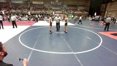 113 lbs Quarterfinal - Michaelray Abeyta, Manitou vs Braydden Crum, Steel City Reloaded WC