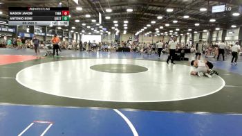 126 lbs Rr Rnd 3 - Mason Jakob, TNWA Black vs Antonio Boni, Quest School Of Wrestling Gold
