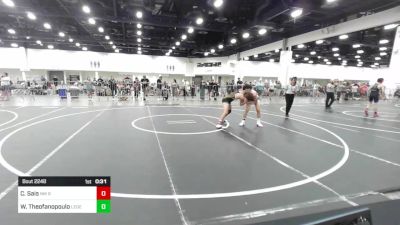 156 lbs Consi Of 8 #2 - Caiden Sais, NM Royalty vs William Theofanopoulos, Legends Of Gold LV