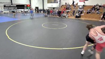 157 lbs Champ. Round 2 - Grant Brewer, Wabash vs Brian Barrett Jr., Manchester