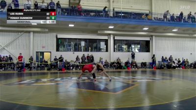 125 lbs Semifinal - Tomah Gummow, Ithaca vs Lee Rubin, RIT