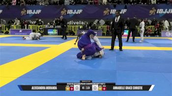 Annabelle Grace Christie vs Aleksandra Moranda 2026 European Jiu-Jitsu IBJJF Championship