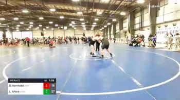 285 lbs Prelims - Dominic Normand, Empire Wrestling Academy HS vs Liam Akers, Iron Horse Blue