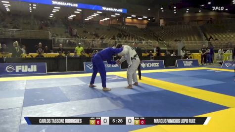 Marcus Vinicius Lopo Ruiz vs Carlos Tassone Rodrigues 2025 Pan Jiu Jitsu IBJJF Championship