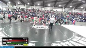 138 lbs Champ. Round 2 - Royce Uhrig, Gunnison vs Axel Greer, Provo