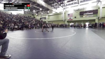 144 lbs Quarterfinal - Arman Gukasov, GRANADA HILLS vs Louie Ulloa, BANNING