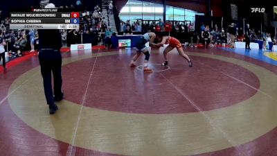 61kg Semifinal - Natalie Wojciechowski, Coast Wrestling Academy & Society vs Sophia Cheema, Matmen Wrestling Club