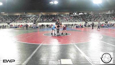 161 lbs Consi Of 32 #1 - Braxton Garcia, Eufaula Ironheads Wrestling Club vs Corbin Longstreth, Putnam City West