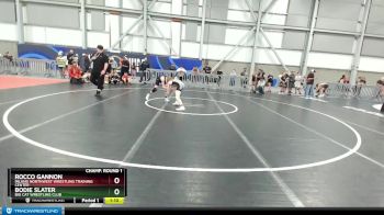 102 lbs Champ. Round 1 - Bodie Slater, Big Cat Wrestling Club vs Rocco Gannon, Inland Northwest Wrestling Training Center