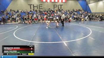 84 lbs Quarterfinal - Remington Bowen, Team Prestige vs Rider Sullivan, Grantsville Wrestling Club