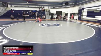 155 lbs Round 2 (4 Team) - Avery Winterton, Utah 1 vs Dalien Duarte, Valiant Prep