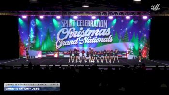 Cheer Station - Jets [2025 L2 Youth - D2 - Small Day 2] 2025 Spirit Celebration Christmas Grand Nationals