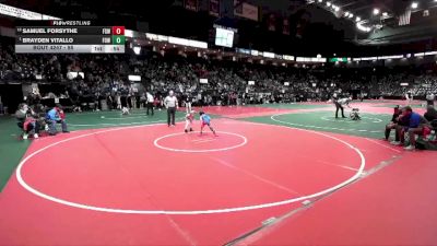 55 lbs Cons. Semi - Samuel Forsythe, FSWA vs Brayden Vitallo, FOWCA