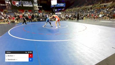 152 lbs Cons 64 #2 - Lane Button, Michigan vs Landon Sandoval, New Mexico