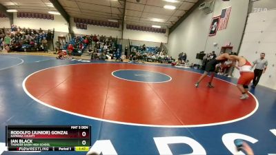 215A Semifinal - Ian Black, Thunder Basin High School vs Rodolfo (Junior) Gonzalez, Natrona County