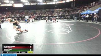 113 lbs Champ. Round 2 - Alex Rosales, American Falls vs Ty Adams, Blackfoot