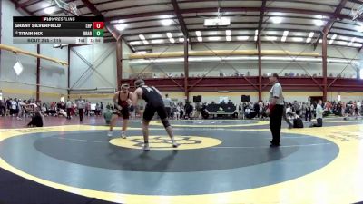 215 lbs Champ. Round 1 - Grant Silverfield, Lake Highland Prep vs Titain Hix, Broken Arrow