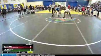 182 lbs Cons. Semi - Klye Grey, Alpha Dog Elite Wrestling vs Dylan Deal, Westside WC