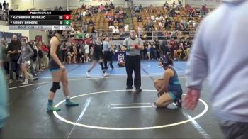 172 lbs Round 5 - Abbey Enders, Olentangy Berlin vs Katherine Murillo, Finneytown