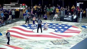 Champ. Round 1 - Teague Bergjord, Flandreau vs Riley Trout, Custer