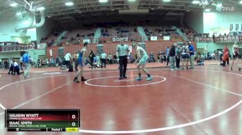 106 lbs Quarterfinal - Vaughn Wyatt, Franklin Wrestling Club vs Isaac Smith, Indian Creek Wrestling Club