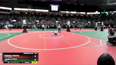 100 lbs Cons. Round 4 - Parker Lindahl, Unattached vs Cohen Little, CRT2