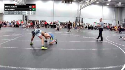 132 lbs Round 1 (4 Team) - MJ Gorrell, Sub-Zero GT vs Tristan Levin, Freakztyle Wrecking Crew