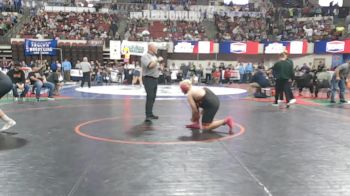 A - 215 lbs Champ. Round 1 - Sam Akey, Whitefish vs Ashton Orthman, Hardin