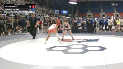 105 lbs Champ. Rd Of 128 - Kyler Menza, WA vs Addison Palmer, AZ