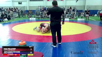 75kg Round 2 - Max Pelletier, WAMMA Next Gen WC vs Zephaniah Richard, Crank Wrestling