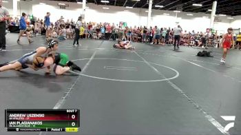 80 lbs Round 2 (8 Team) - Ian Plagianakos, PA Alliance Blue vs Andrew Uszenski, 84 Athletes