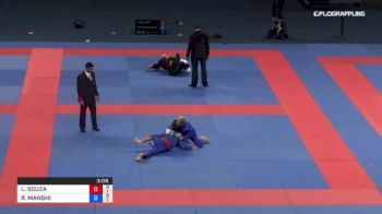 LUCAS SOUZA vs RAPHAEL MANGHI 2018 Abu Dhabi Grand Slam Rio De Janeiro