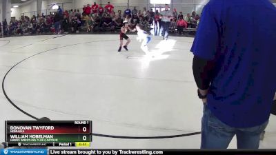 26 lbs Cons. Semi - William Hobelman, Hawks Wrestling Club (Lincoln) vs Donovan Twyford, Nebraska