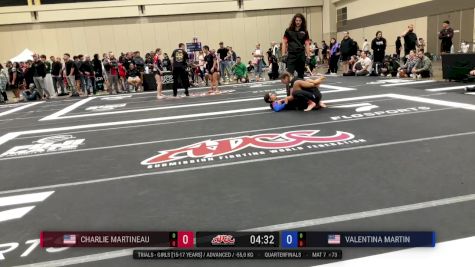 Charlie Martineau vs Valentina Martin 2025 ADCC Orlando Open/Youth Trials