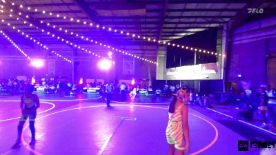 80 lbs Semifinal - Aissa Castillo, Takedown Elite vs Aaliyah Romero, Juggernaut WC