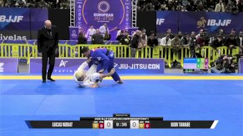 Igor Tanabe vs Lucas Norat 2026 European Jiu-Jitsu IBJJF Championship