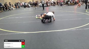 52 lbs Quarterfinal - Noah Orozco, Tribe WC vs McCoy Knight, Wasatch WC