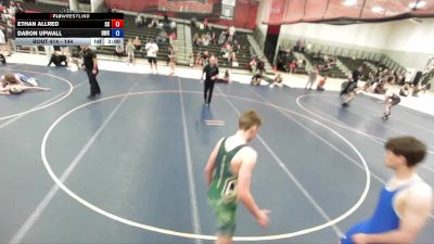 144 lbs Semifinal - Daron Upwall, Defiant Wrestling Club vs Ethan Allred, Santa Clara
