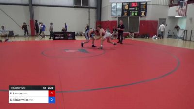 86 kg Round Of 128 - Peyton Lemon, Eagles Wrestling Club vs Shane McConville, Jackrabbit Wrestling Club